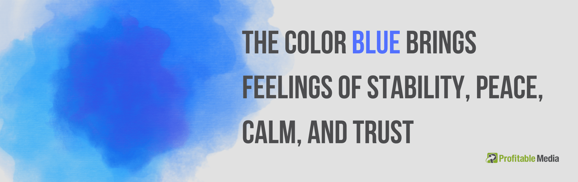 The meaning of the color blue