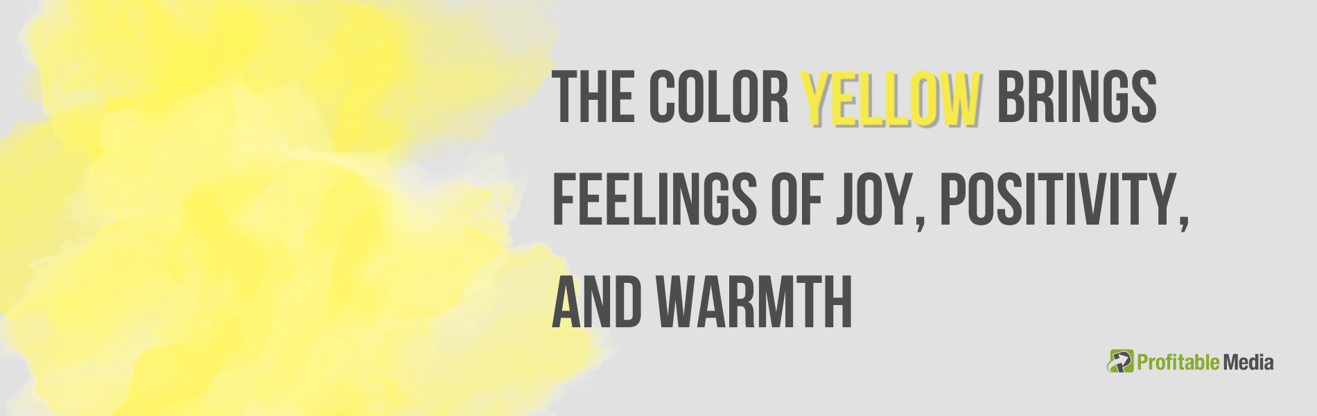 The meaning of the color yellow