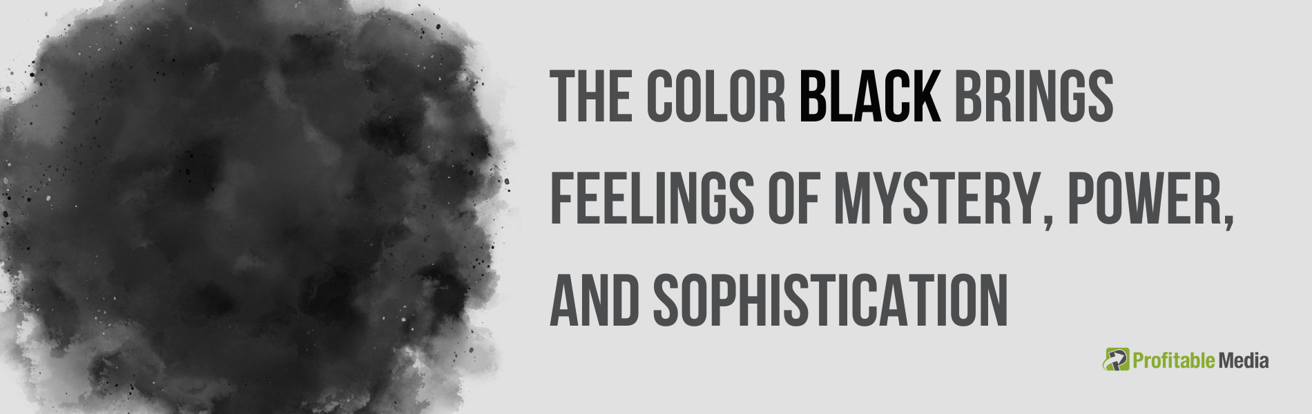 The meaning of the color black