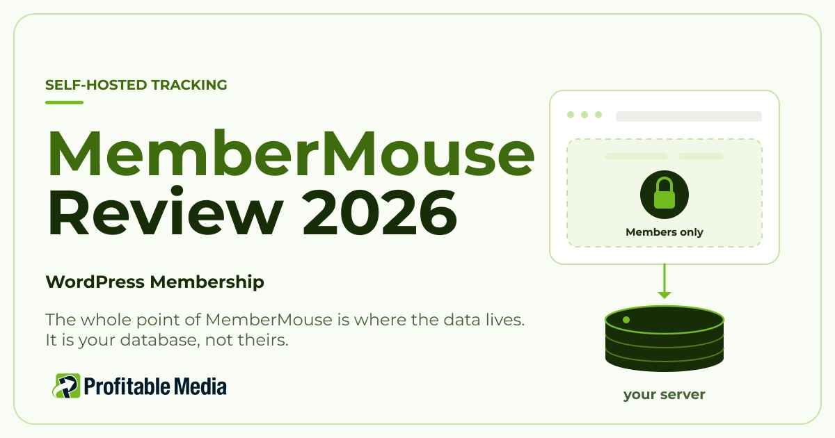 MemberMouse review: a WordPress membership plugin that gates site content and stores member data on your own server.